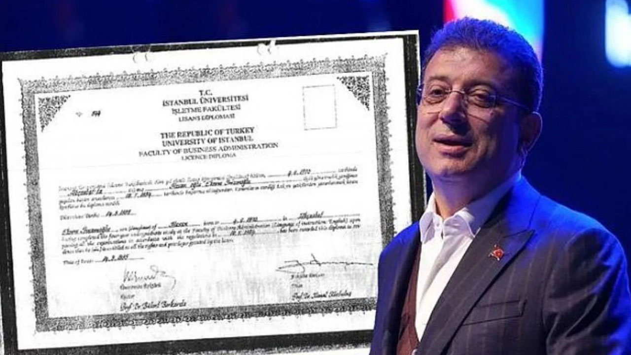 Son dakika! Ekrem İmamoğlu 'diploma' ifadesi verecek
