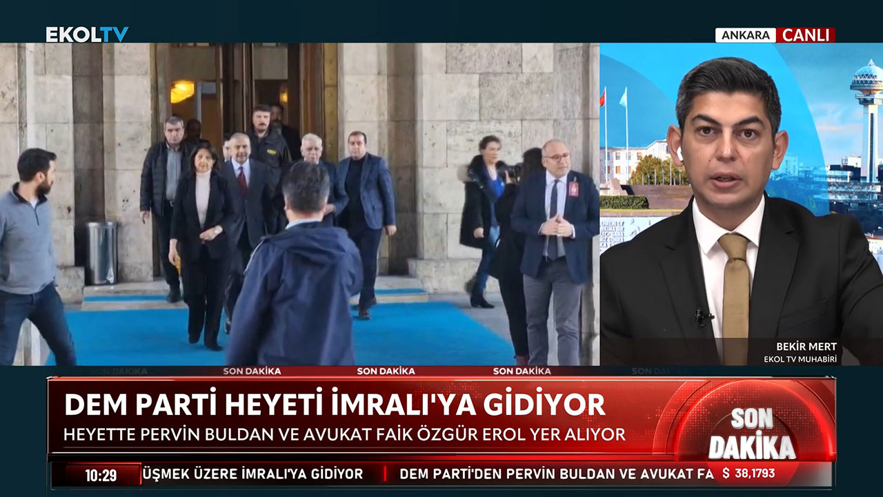 Son dakika! DEM Parti heyetinin İmralı ziyareti sona erdi