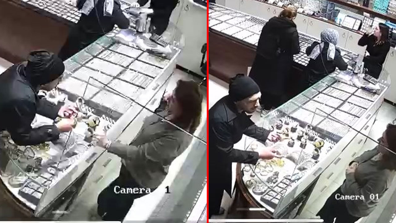 İstanbul'da yarım milyon liralık kuyumcu soygunu: Tanınmamak için makyaj yapmış!