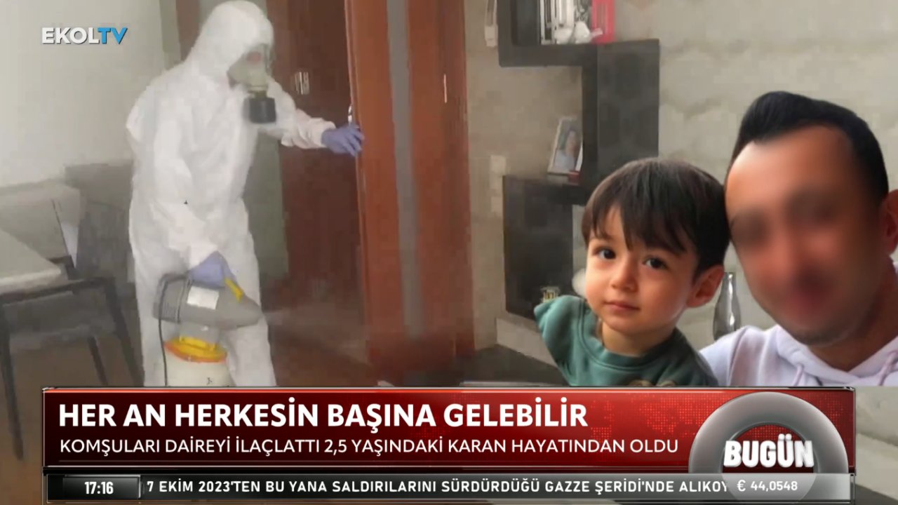 Karan bebeğin ölümünde ilaçlama iddiası! Herkesin başına gelebilir