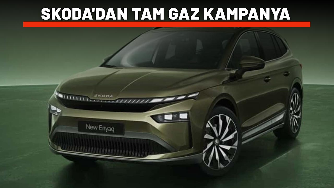 SKODA'DAN TAM GAZ KAMPANYA: Sıfır faiz sıfır bekleme!