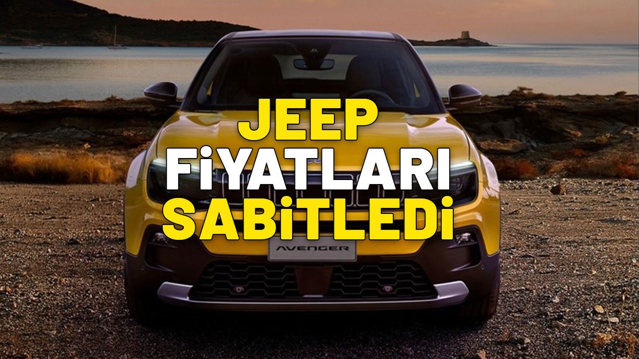 JEEP KOLLARI SIVADI: Herkesi SUV sahibi yapacak, fiyatları sabitledi