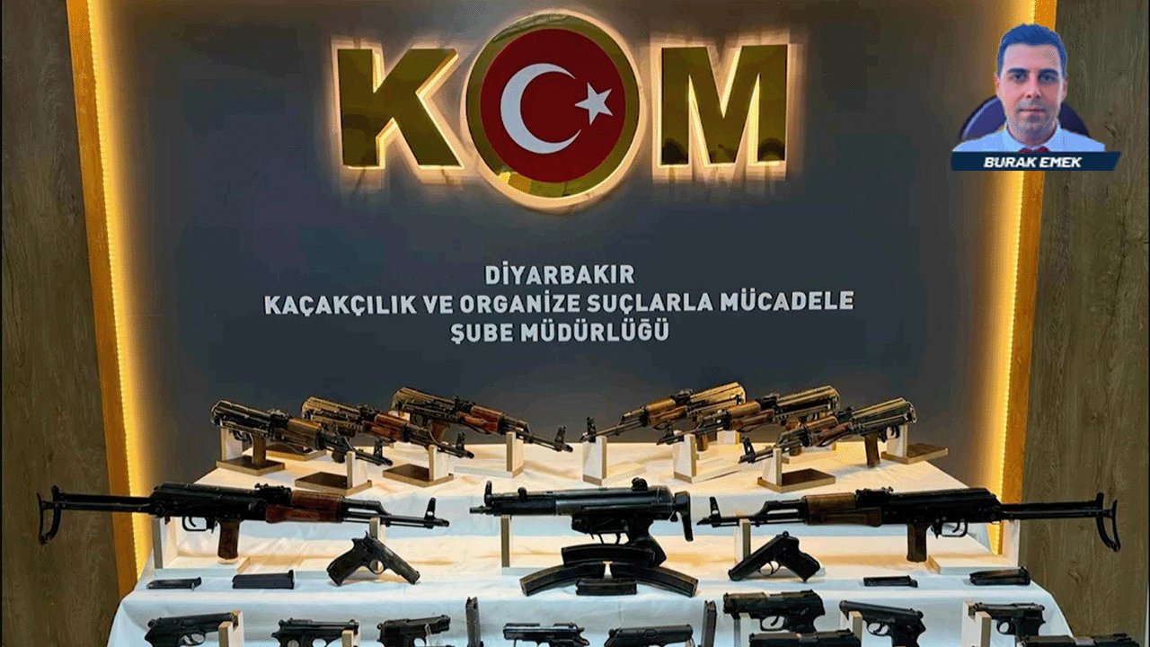 Uluslararası silah kaçakçılığına 3 tutuklama; 27 silah ele geçirildi