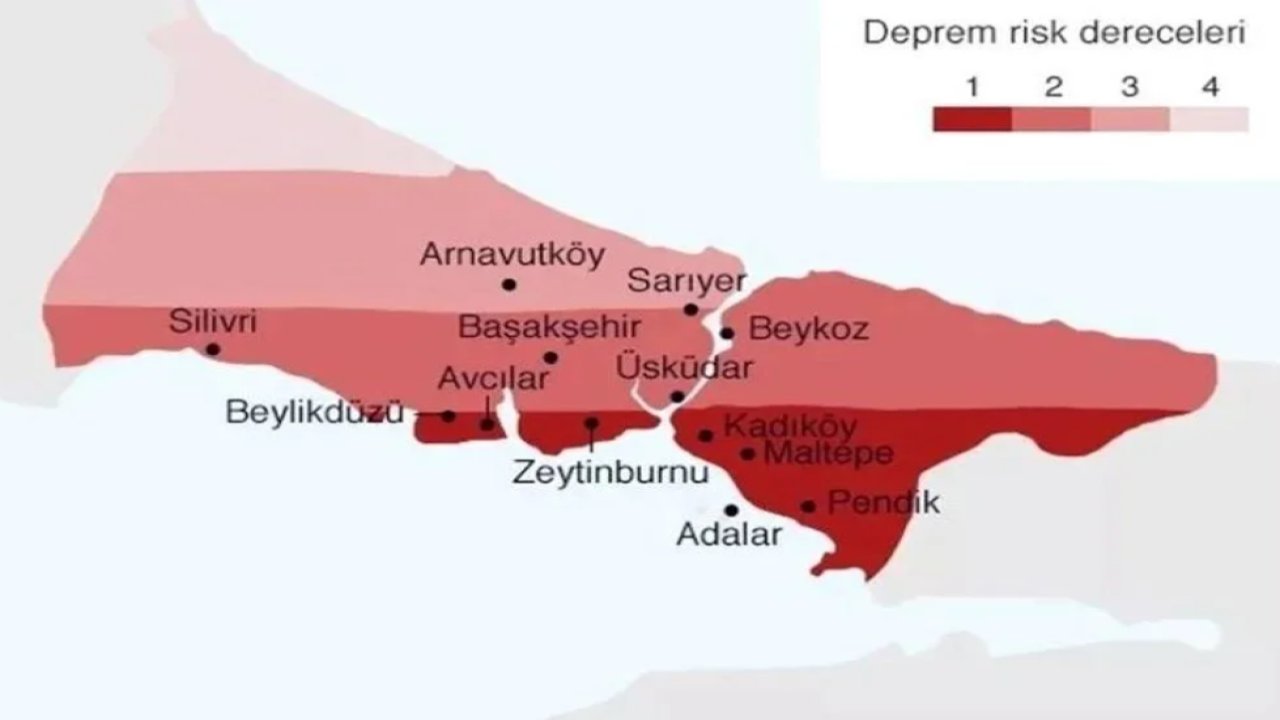 İstanbul depremde en güvenilir ilçeler hangileri? İstanbul Avrupa ve Anadolu Yakası’nda en sağlam zemin hangi semtte?