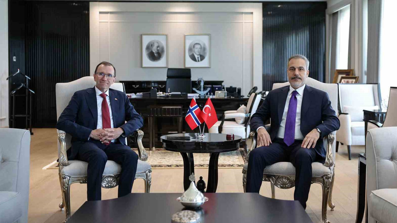 Bakan Fidan ile Norveçli mevkidaşından ortak açıklamalar