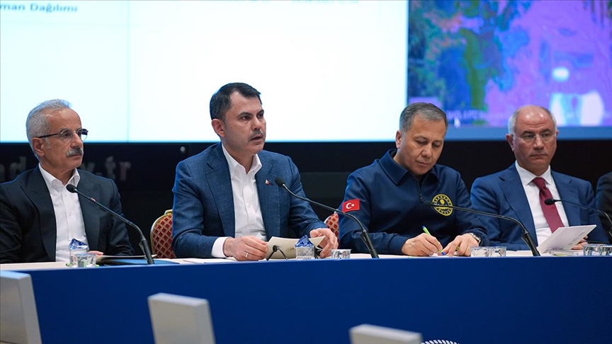 Bakan Murat Kurum: Bin 756 hasar ihbarı aldık