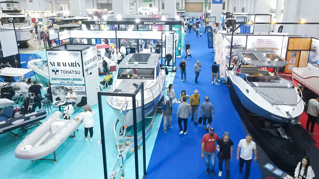 Türk tekneleri kara şovu başladı! Boat Show İzmir'de yerli tekneler dikkat çekti