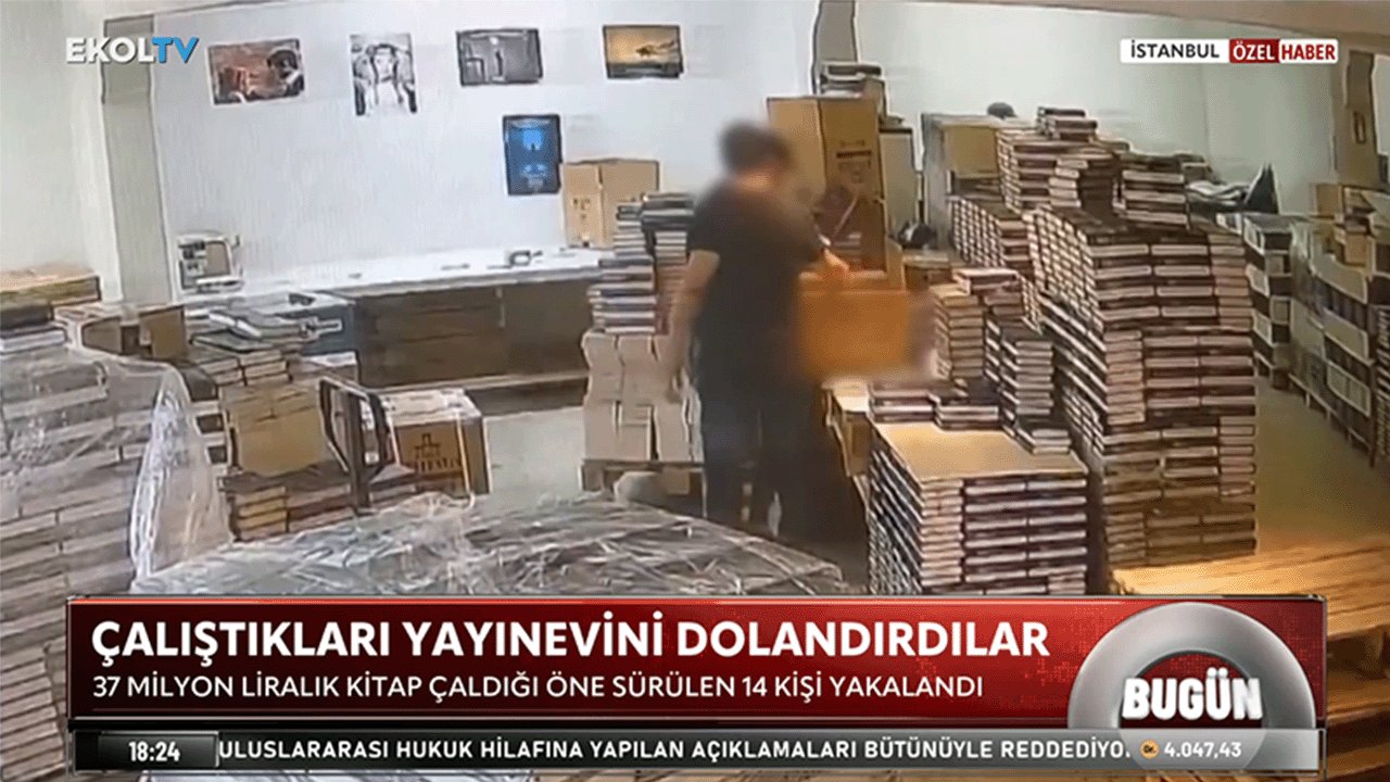 Çalıştıkları yayınevini dolandırdılar! 37 milyonluk kitap vurgunu