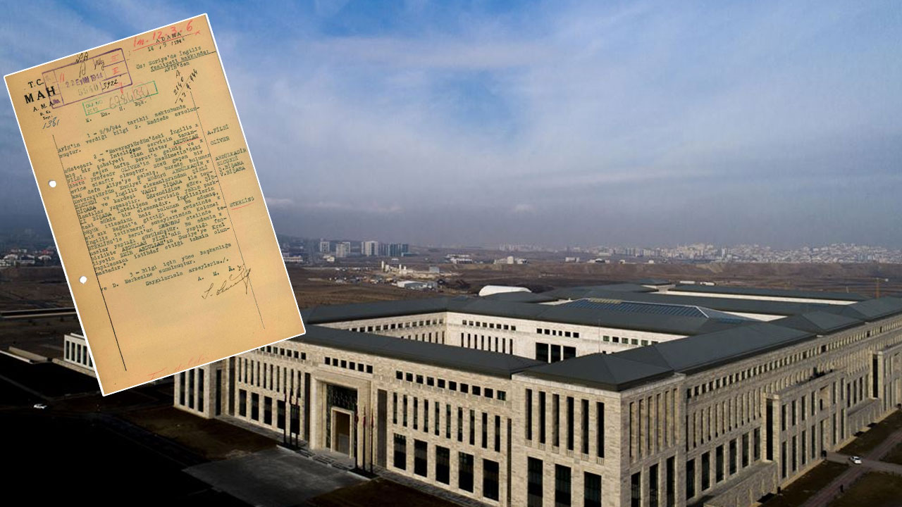 81 yıllık belge açığa çıktı! MİT, İngilizlerin Orta Doğu planının istihbarat raporunu paylaştı