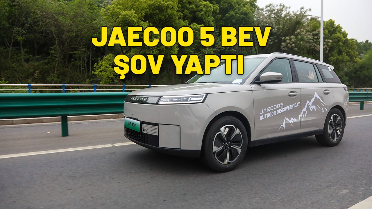 ŞEHİRDE, DAĞDA, YOLDA| JAECOO 5 BEV ŞOV YAPTI