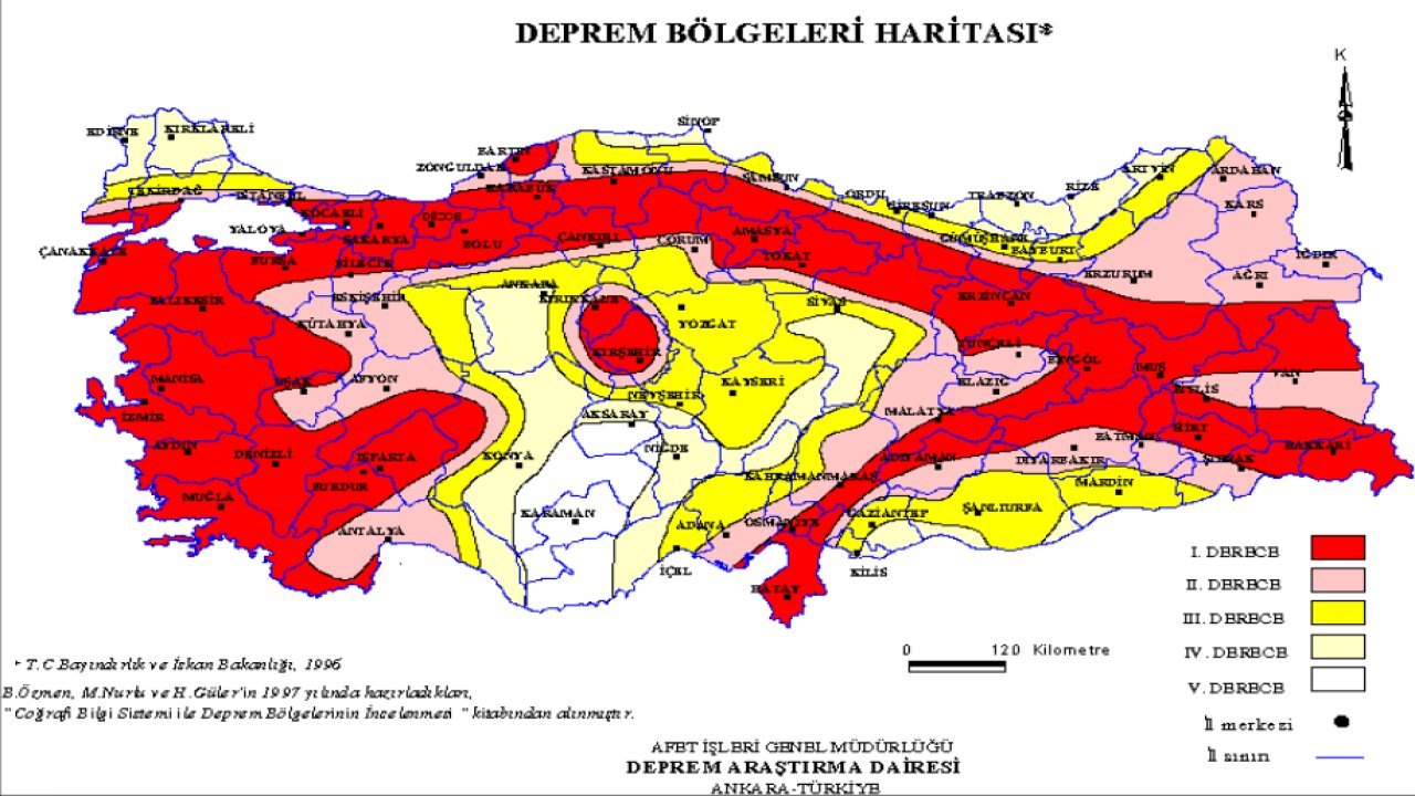 AFAD güncel Türkiye deprem risk haritası! Düşük, orta, yüksek ve çok riskli bölgeler nasıl öğrenilir?