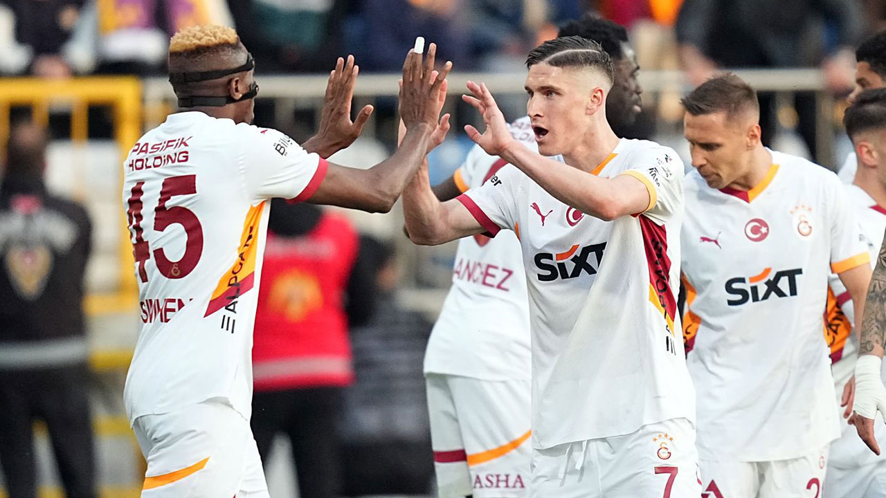 Galatasaray, Eyüpspor'u gole boğdu: Maçta 6 gol