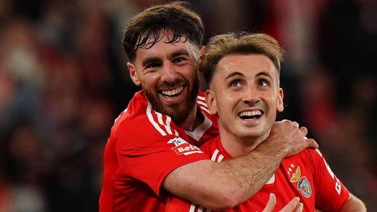 Kerem Aktürkoğlu şov yaptı, Benfica yarım düzine gol attı