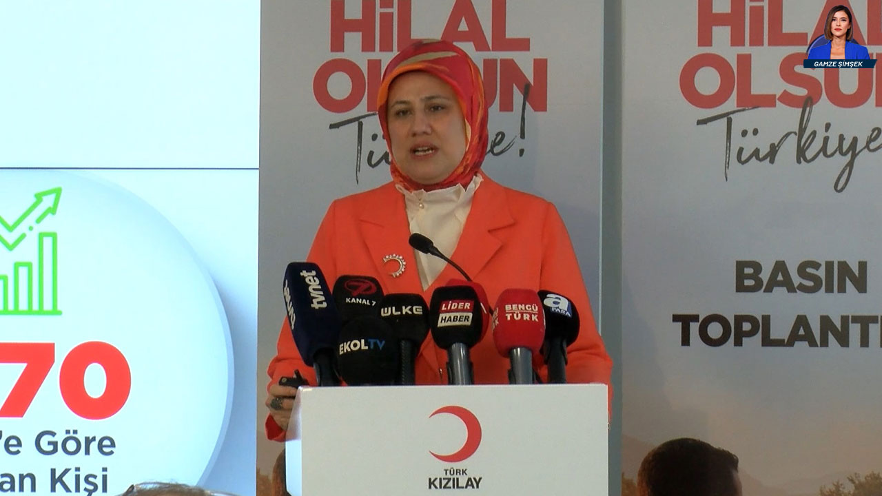Kızılay Başkanı Yılmaz: Cumhurbaşkanı Erdoğan kurbanını Gazze’ye bağışladı