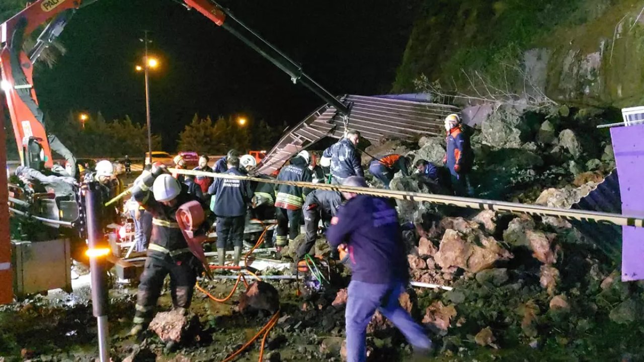 Heyelan felaketinde akaryakıt istasyonu sahibi tutuklandı