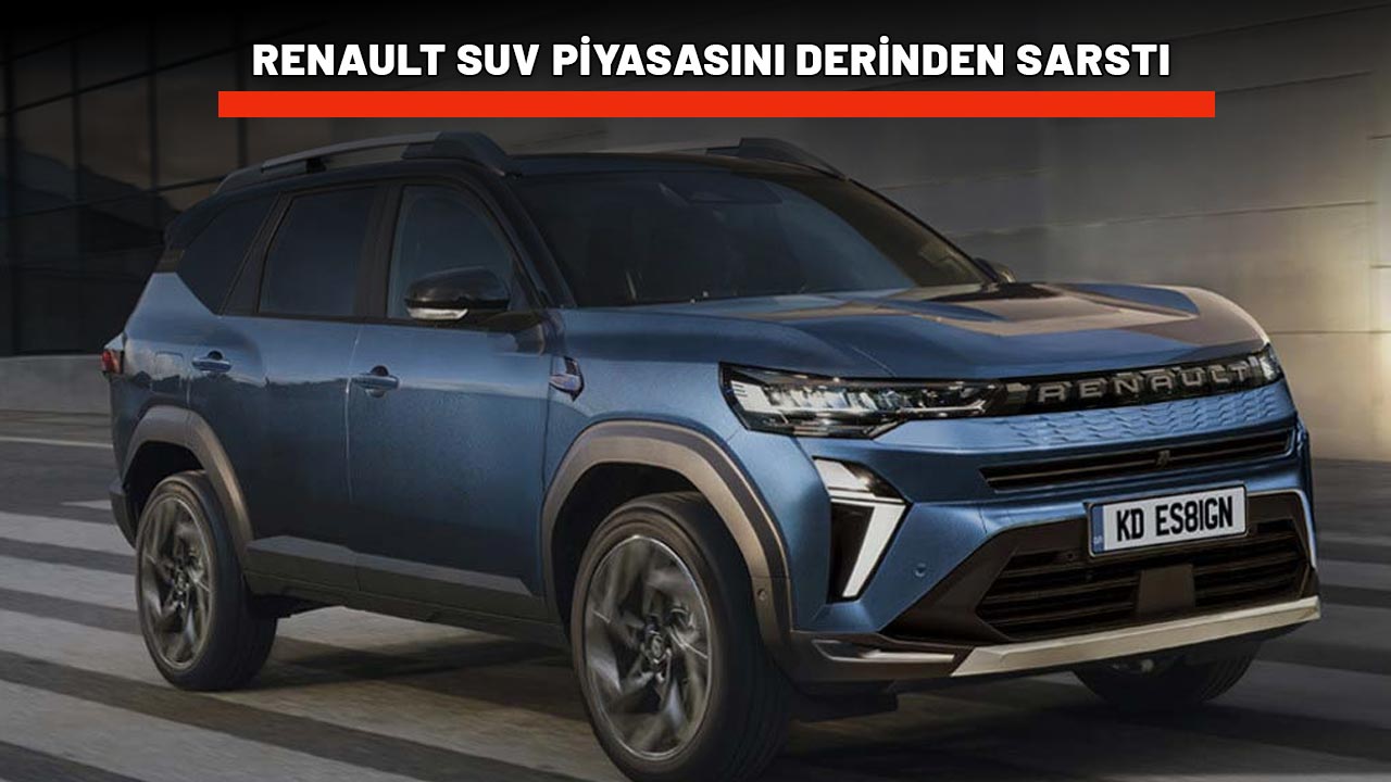 RENAULT SUV PİYASASINI DERİNDEN SARSTI: Fiyatı şimdiden merak ediliyor!