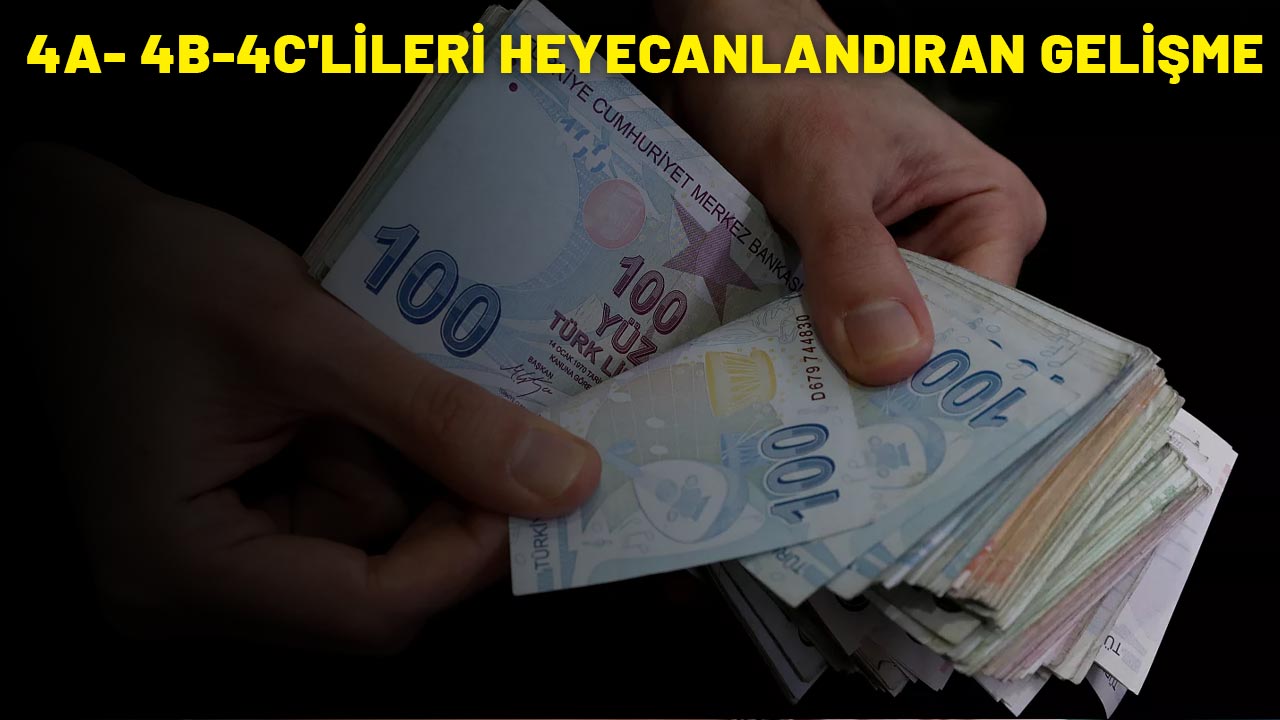 4A- 4B-4C'LİLERİ HEYECANLANDIRAN GELİŞME: Temmuz ayı zamlı emekli maaşları ortaya çıktı!