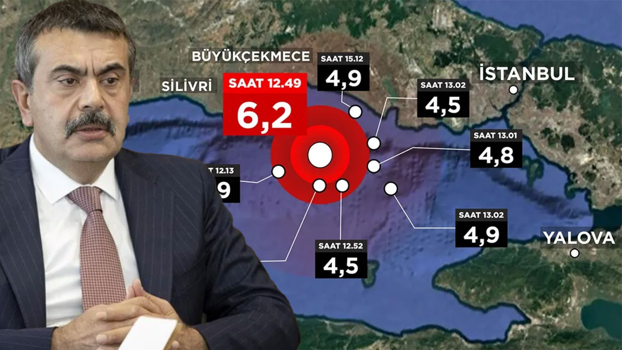 Son dakika... İstanbul'daki deprem sonrası 4 okul binası boşaltıldı