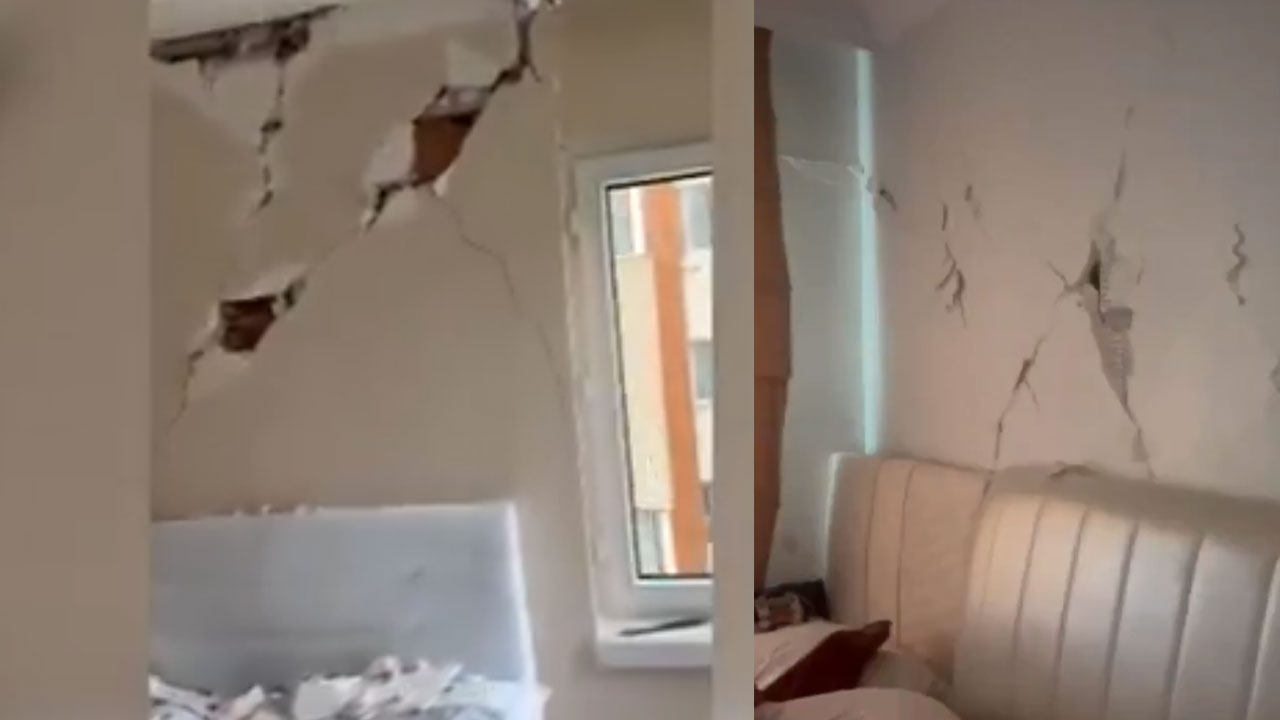 Sahibinden hasarlı milyonluk daire! Emlakçılar bu görüntülere rağmen "sağlam" dedi