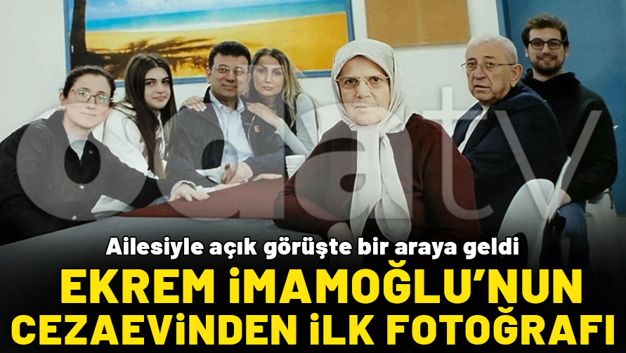 Ekrem İmamoğlu’nun cezaevinden ilk fotoğrafı ortaya çıktı