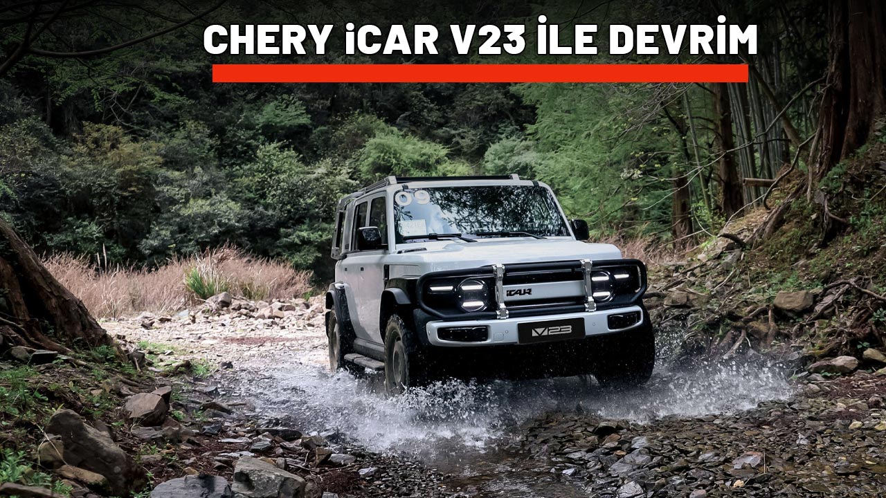 CHERY iCAR V23 İLE DEVRİM BAŞLADI: Otomobilde çağ atlatan hamle