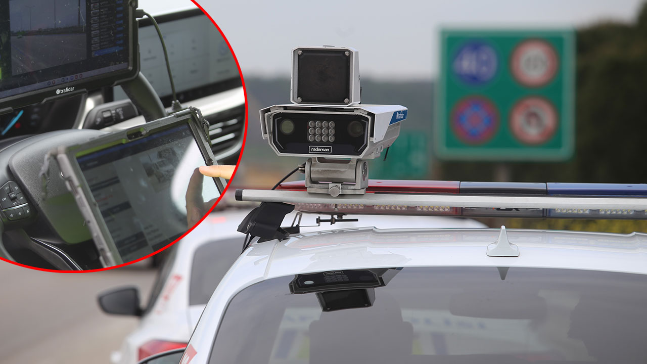 Yerli ve milli radar aynı anda 4 araca ceza yazıyor! Trafik canavarları şimdi yandı!