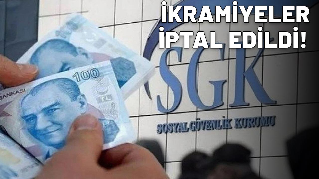SGK'DAN BAYRAM ÖNCESİ FLAŞ AÇIKLAMA: Bayram ikramiyeleri iptal edildi1
