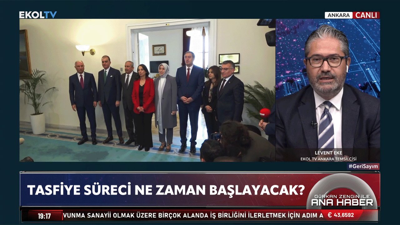 Ekol TV Ankara Temsilcisi Levent Eke aktardı: Terörsüz Türkiye hedefinde yeni adım ne olacak?