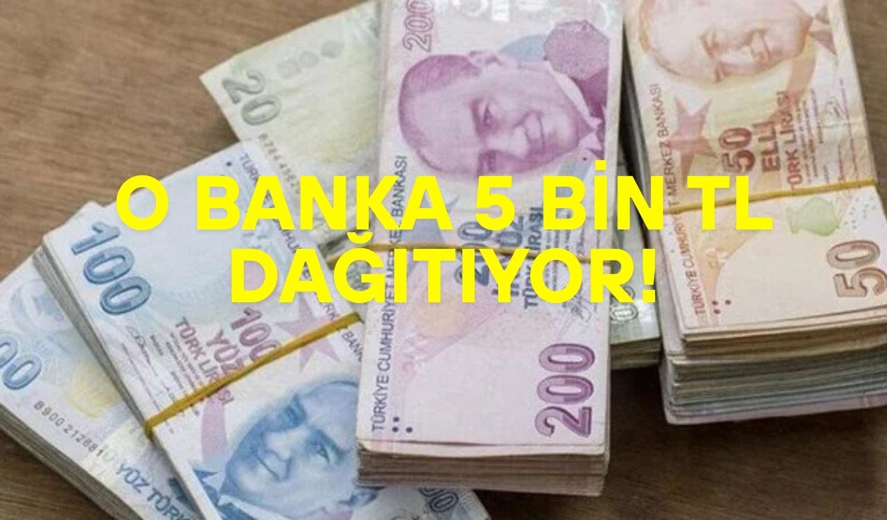 BANKADAN MAYIS AYINA ÖZEL 5 BİN TL MÜJDESİ GELDİ: Şubeye dahi gitmeden 5 bin TL'yi cebe indirmeniz mümkün!