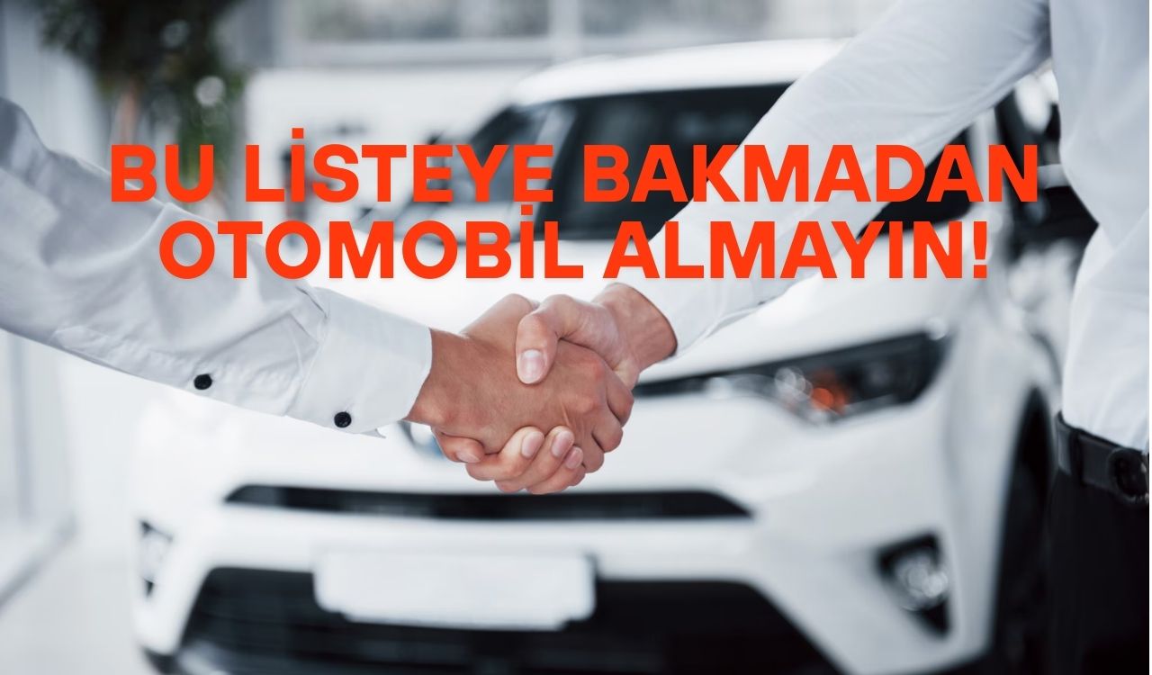 OTOMOBİL ALACAKLARI YAKINDAN İLGİLENDİRİYOR: Bu listeye bakmadan sakın otomobil almayın. En uygun otomatik araçlar belli oldu!