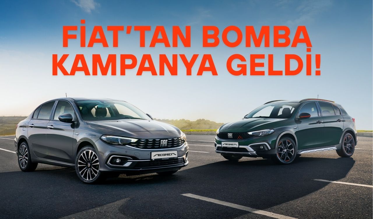 FIAT YAPACAĞINI YAPTI:  Ayda 21 bin TL'ye Egea Cross sahibi olabilmeniz mümkün!