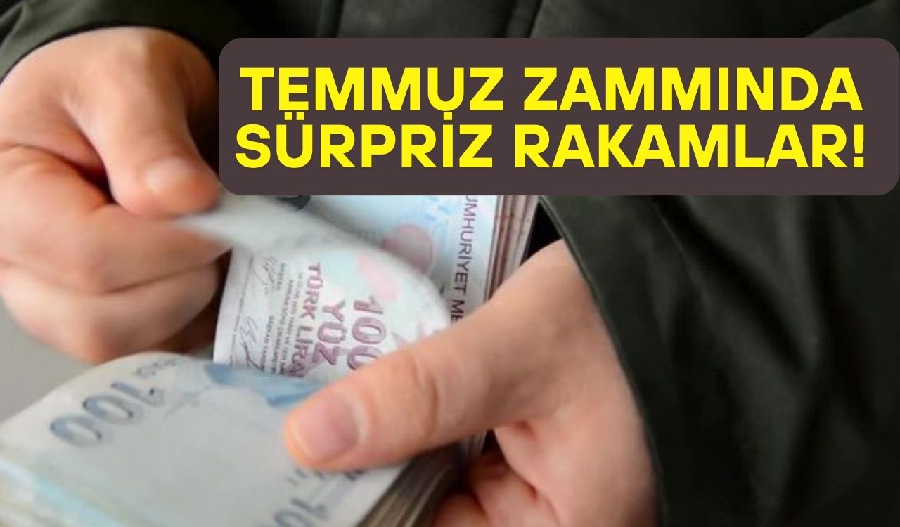 TEMMUZ AYI RAKAMLARI EMEKLİYİ MEST EDECEK: Temmuz ayında en düşük emekli maaşı ne kadar olacak?