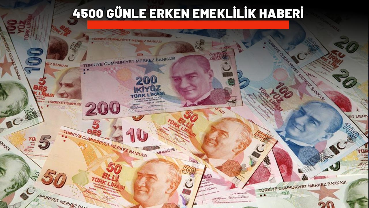 4500 GÜNLE ERKEN EMEKLİLİK HABERİ: Bu şartları sağlayan hemen emekli olabilir!