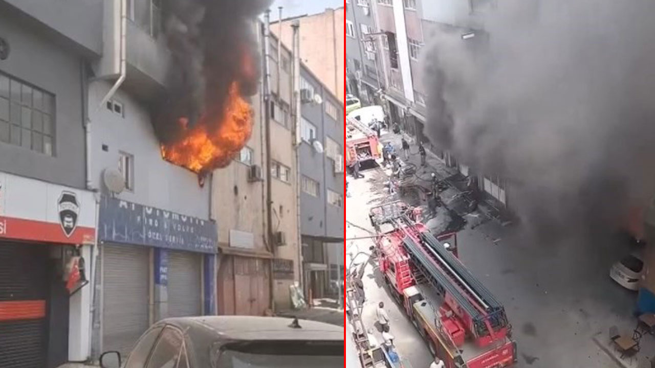 İstanbul'da motosiklet tamirhanesinde patlama: 1 ölü, 1'i ağır 3 kişi yaralı