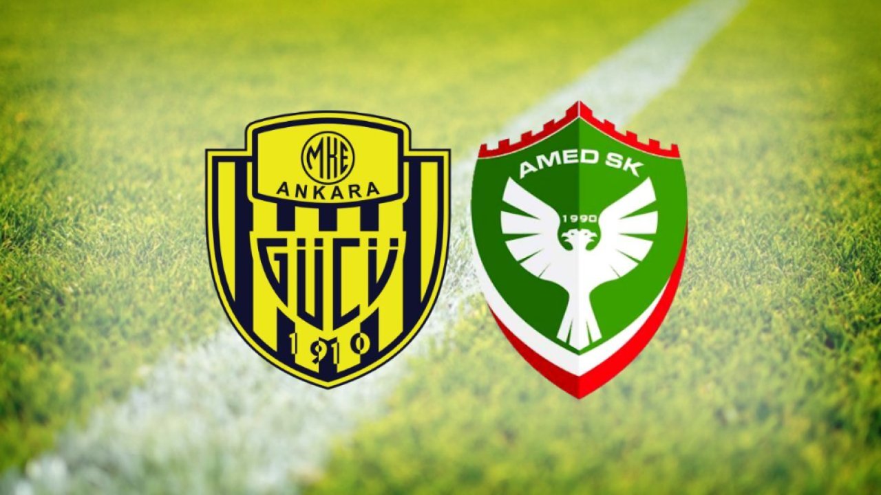 Ankaragücü - Amedspor maçı ne zaman, saat kaçta, hangi kanalda? Ankaragücü – Amedspor maçı muhtemel 11’ler kim?