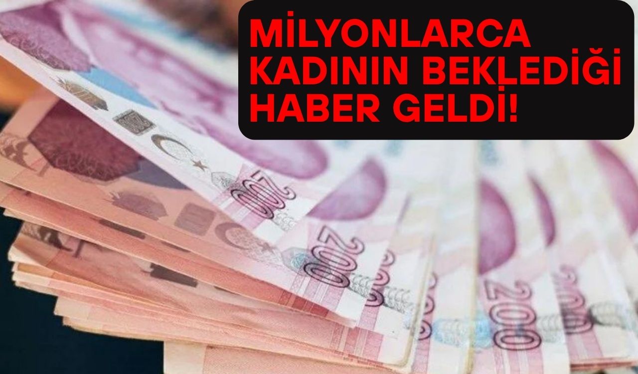MİLYONLARCA KADIN İÇİN EMEKLİLİK KAPIDA: Tarih açıklandı!