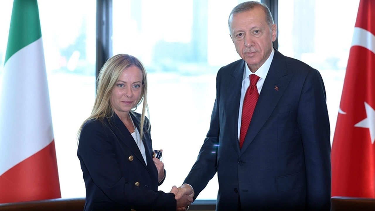 Erdoğan, İtalya Başbakanı Meloni ile görüştü