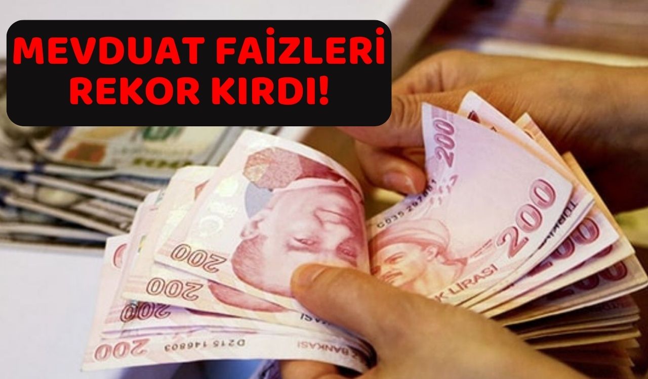 MEVDUAT FAİZLERİNDE REKOR RAKAMLAR: Parası olan köşeyi dönecek. 3.5 milyon TL'nin 1 aylık getirisi belli oldu!