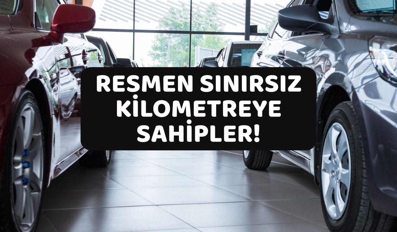 BU OTOMOBİLLERİN KİLOMETRESİ RESMEN SINIRSIZ: Sınırsız kilometreye sahip güvenilir otomobiller belli oldu!