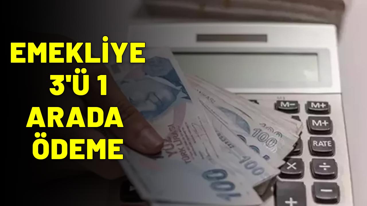 EMEKLİYE 3'Ü 1 ARADA ÖDEME: Bayram öncesi cüzdanlar dolacak! Cepler nakitle taşacak