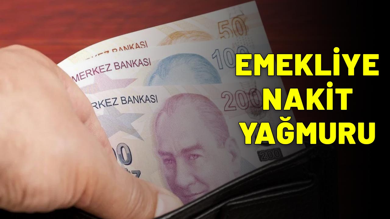 EMEKLİYE NAKİT YAĞMURU:  14. 469 TL + 21.000 TL yatacak! Herkesin cebi nefes alacak