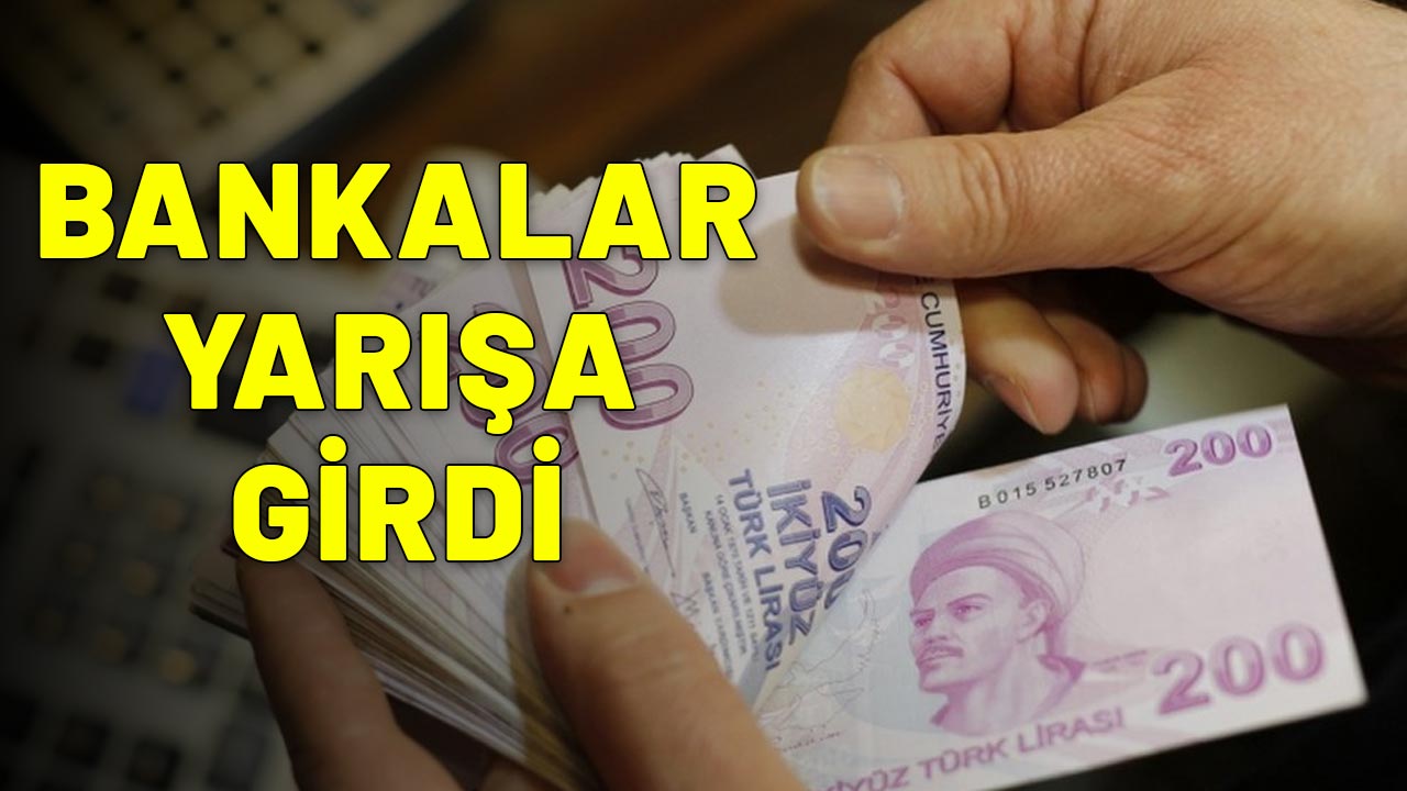 BANKALAR YARIŞA GİRDİ: Emekliye rekor promosyon!