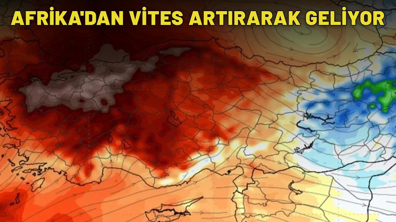 AFRİKA'DAN VİTES ARTIRARAK GELİYOR: Termometreler patlayacak! İstanbullular hazır olun