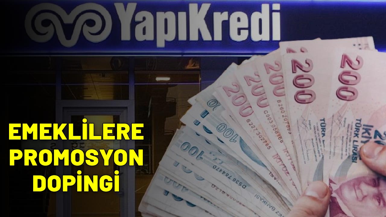 YAPI KREDİ'DEN PROMOSYON DOPİNGİ: 20.000 TL anında IBAN'a geçiyor!