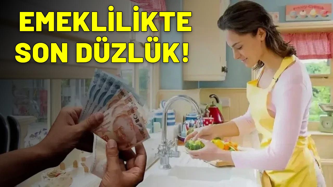 EV HANIMLARINA EMEKLİLİKTE SON DÜZLÜK: Eğer bu şartları sağlarsanız hemen maaş bağlanacak!