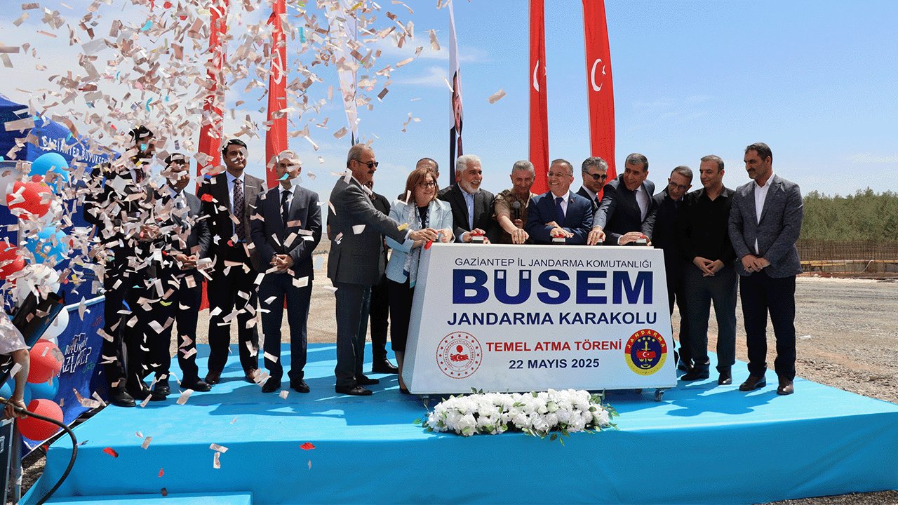 Gaziantep’te önemli proje: BUSEM Karakolu’nun temeli atıldı