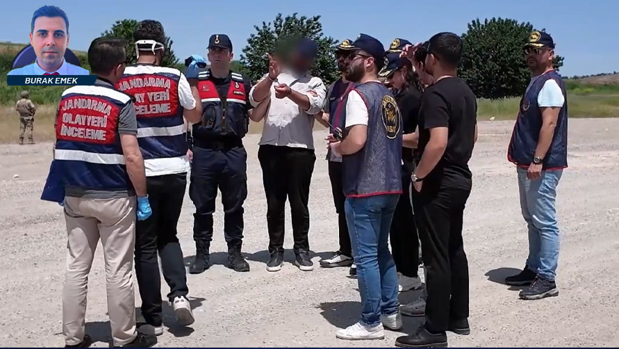 Baba ve oğlunun cesedi yanmış kamyonette bulunmuştu! Katil zanlısının keşif görüntüleri ilk kez Ekol TV'de yayınlandı