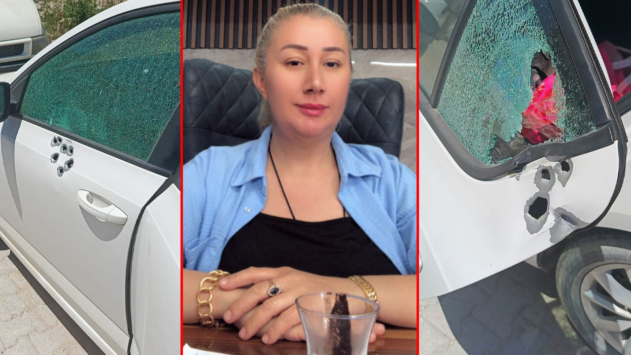 İş insanının park halindeki otomobilini kurşun yağmuruna tuttular