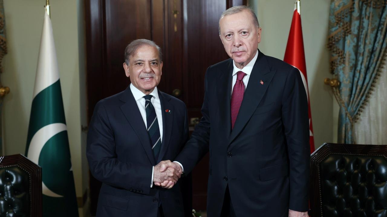 Cumhurbaşkanı Erdoğan, Pakistan Başbakanı Şerif ile görüştü
