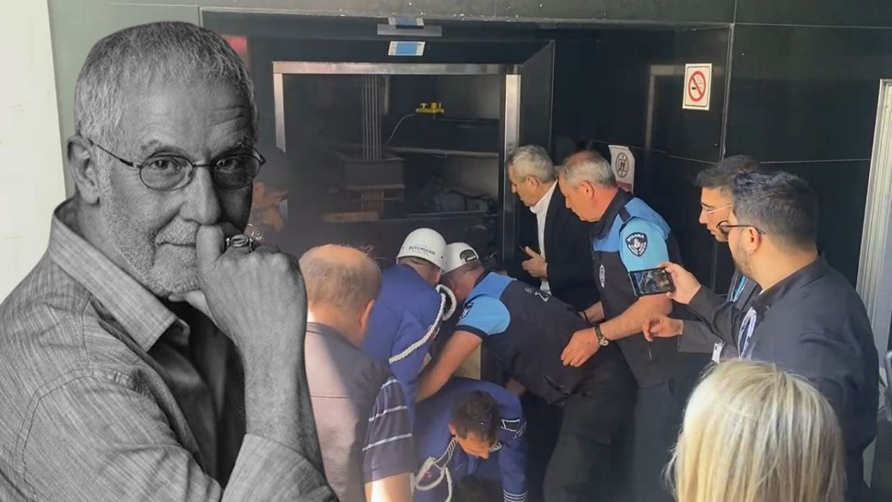 İtfaiye ekipleri kurtardı: İlhan Şeşen'in cenazesi asansörde mahsur kaldı!